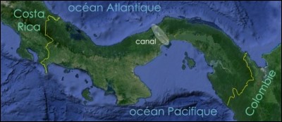 Quel canal maritime relie l'océan Pacifique et l'océan Atlantique ?
