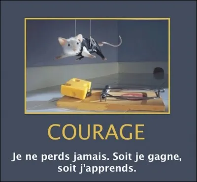 ''Je ne perds jamais. Soit je gagne, soit j'apprends.''
Qui a prononcé cette phrase ?