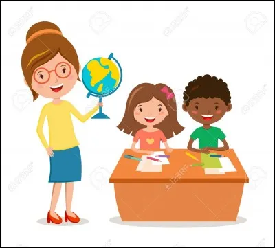 À l'école tu es...