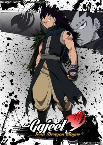 Quel dragon Gajeel élève-t-il ?