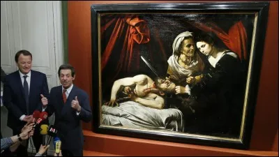 À quel artiste doit-on le tableau intitulé "Judith et Holopherne" découvert dans un grenier d'une demeure toulousaine ?