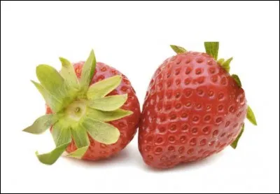 ...alors que les fraises n'en sont pas ! Alors ?