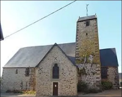 Nous sommes en Mayenne devant l'église Saint-Pierre de Gesvres. Nous nous trouvons en région ...