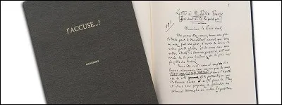 Qui a écrit la lettre ''J'accuse'' ?