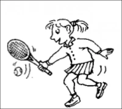 Non, ma mère n'aime pas jouer au tennis le dimanche.