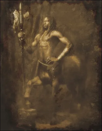 Celui-ci avait la réputation d'être le plus redoutable et féroce, finira méchamment déchiqueté par notre héros. Qui est-il ?