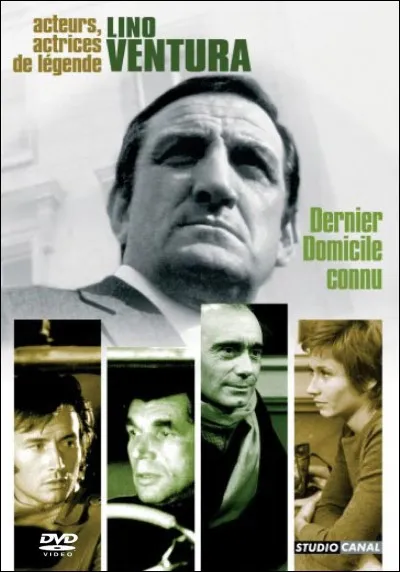 "Dernier domicile connu" est un long-métrage interprété par Marlène Jobert.