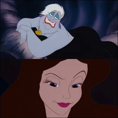 Dans ''La Petite Sirène'', quel pseudonyme Ursula utilise-t-elle quand elle devient humaine ?