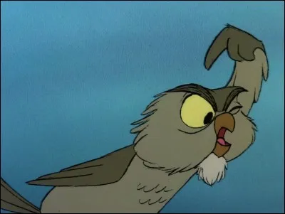 Quel est le nom du hibou de Merlin ?
