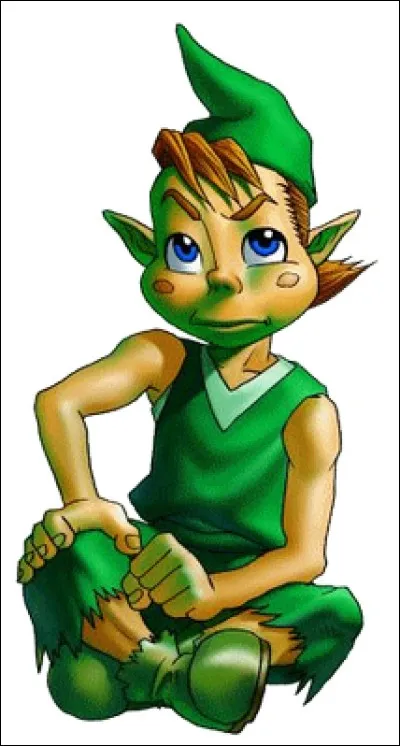Dans Ocarina Of time, comment s'appelle le Kokiri qui nous empêche d'aller voir l'arbre Mojo ?