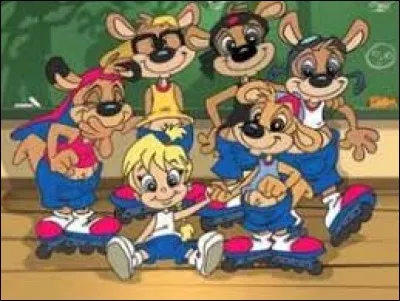 Durant quelle décennie fut diffusée le dessin animé "Kangoo Juniors" ?