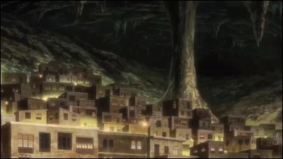 Dans quel mur existe-t-il un sous-sol où des habitants, qui sont souvent très pauvres, vivent ?