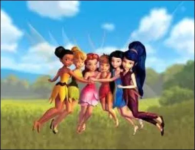 Comment s'appellent les 5 amies de Clochette ?