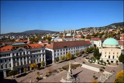 Ville de Hongrie, dans le sud du pays, capitale européenne de la culture en 2010 :