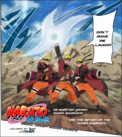 Quelle est la nouvelle techique qu' apprend naruto ?