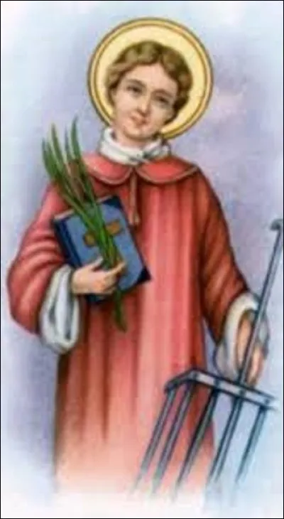 Religion / histoire : 
Né entre 210 et 220, Laurent de Rome est un diacre du pape Sixte II. 
L'empereur Valérien connaissant la richesse de l'église relança les persécutions envers les catholiques. Arrêtant le Saint-Père et ses sept diacres, il les tortura pour savoir où était caché ce trésor. Personne ne parla et ils moururent tous dans d'affreuses souffrances. Quel sort subit ce religieux ?