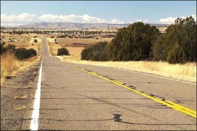 Quelle route clbre traverse l'Arizona de part en part ?