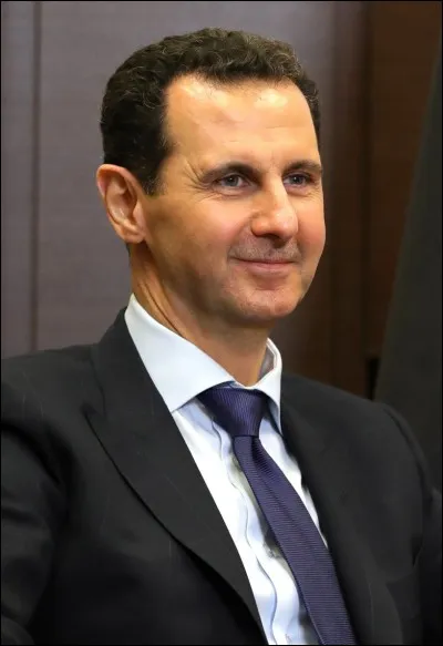 Qui est l'actuel président de la Syrie ?