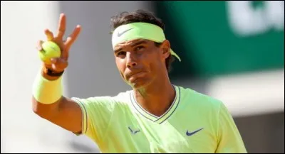 Il vient de remporter Roland-Garros cette année, à nouveau, c'est  Nadal.