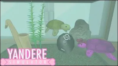 Comment Frite a-t-il appelé la tortue rose dans Yandere Simulator ?
