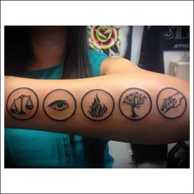 Après la cérémonie, dans quelle faction se retrouve Tris ?(Films et livres)