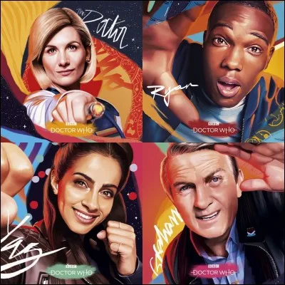 Le Doctor a eu 9 compagnons
(N'oubliez pas ceux de la saison 11)