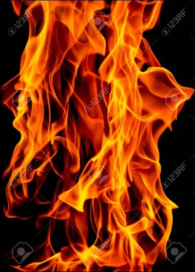 Quel est l'effet que le feu a sur Haru ?