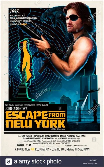 "New York 1997" est un film interprété par Kurt Russel.