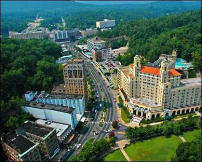 Quelle est la spcialit de la ville d'Hot Springs ?