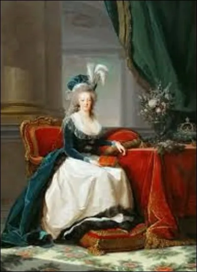 En 1788, quelle femme de mouvement rococo et néoclassique a peint ce portrait de Marie-Antoinette ?