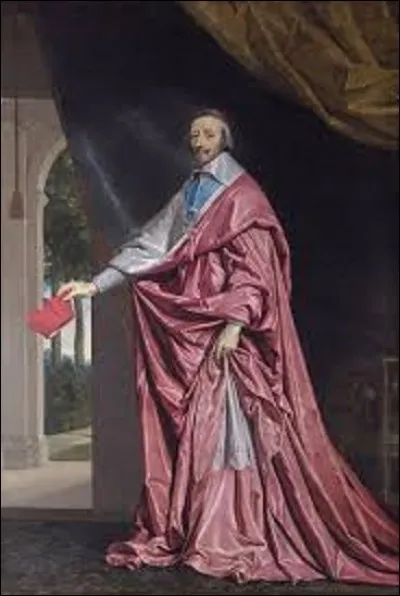 Intitulé ''Le Cardinal de Richelieu'', ce portrait fut peint vers 1637. Quel classiciste a représenté ce religieux principal ministre de Louis XIII ?