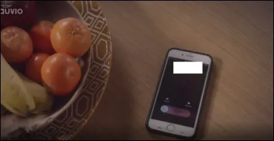 Quand l'appel arrive sur l'écran, on peut y lire ...