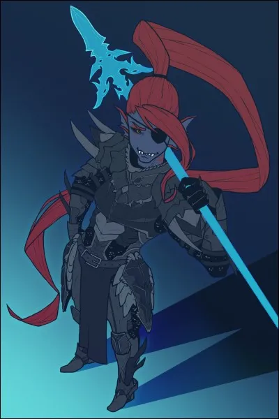 De quelle couleur est notre âme pendant le combat contre Undyne ?