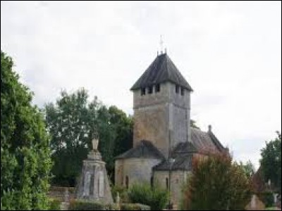 Notre balade commence en Nouvelle-Aquitaine devant l'église fortifiée Saint-Étienne d'Alles-sur-Dordogne. Nous sommes dans le département ...