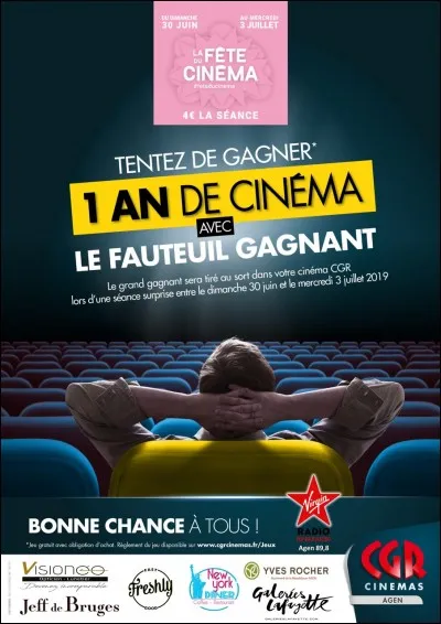 Quelle autre opération du même genre que la Fête du cinéma est organisée chaque année dans le courant du mois de mars ?