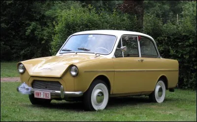 Doorne n'&eacute;tait pas punk mais fabriquait cette auto ! Quelle en est la marque ?