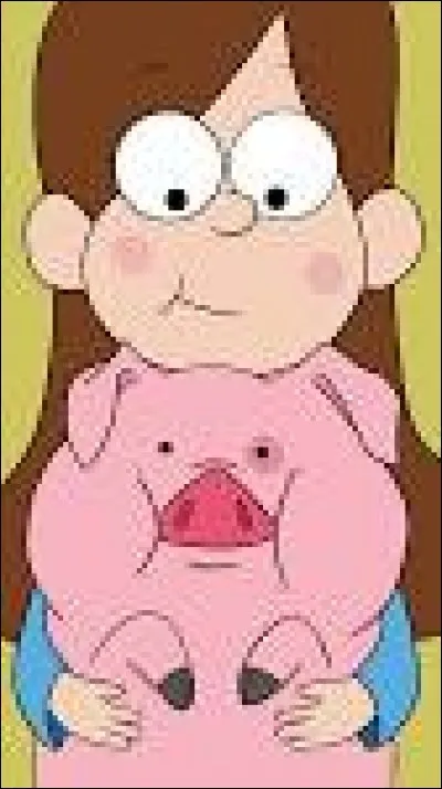 Comment s'appelle le petit cochon de Mabel ?