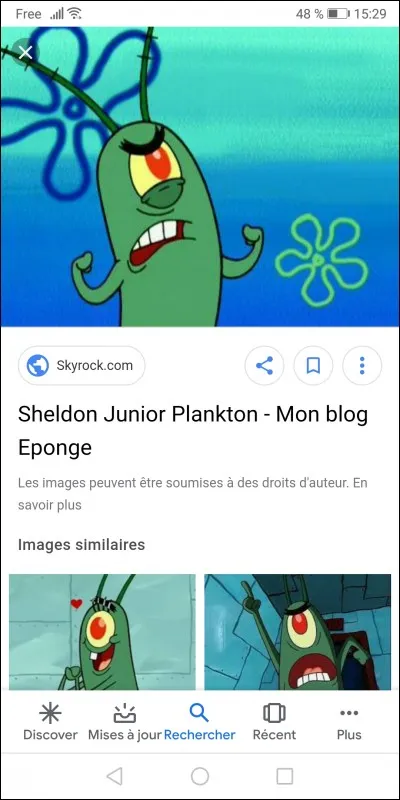 Plankton habite...
