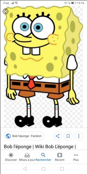 Quiz Bob l eponge
