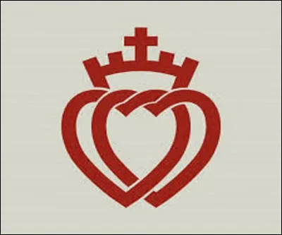 De quel département ce double coeur est-il l'emblème ?