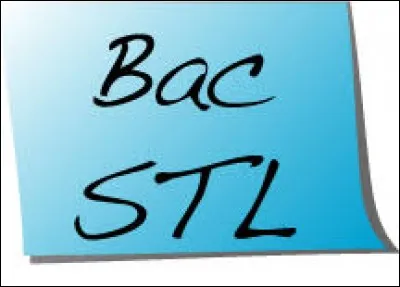 Quel est l'intitulé du bac STL ?
