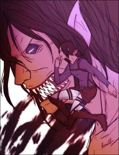 Qui Ymir a-t-elle dévoré juste avant de redevenir humaine ?