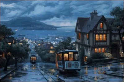 Il a mis en chanson ses inoubliables vacances dans "la maison bleue" de San Fransisco :