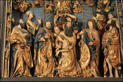 Pour quel type d'uvre, le sculpteur allemand Veti Stoss était-il connu ?