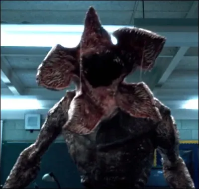 Comment se fait nommer l'effrayante créature venue du monde à l'envers, dans la saison 1 de la série « Stranger Things » ?