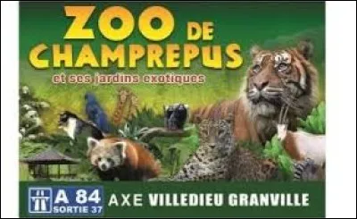 Je vous propose de faire une petite pause au parc zoologique de Champrepus. Nous sommes en Normandie, dans le département ...