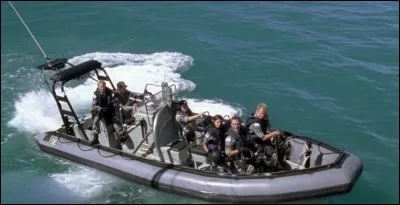 Afin de faire des abordages en toute tranquillité, nous avons sur notre navire huit embarcations rapides comme celle sur l'image. Dans quelle série apparaît-elle ?
