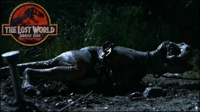 Où est blessé le petit T-Rex dans "Le monde perdu" ?