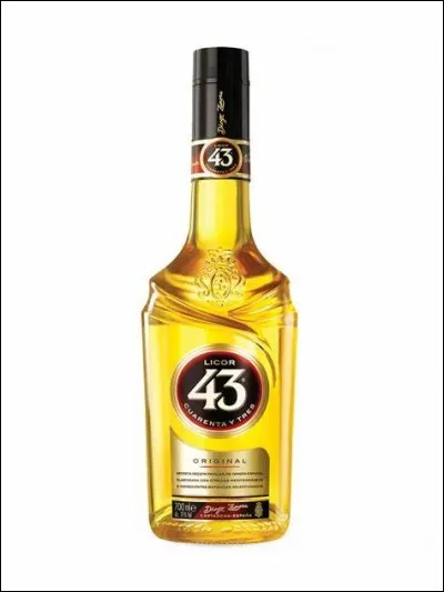 Quel est le pays d'origine de la liqueur 43 ?