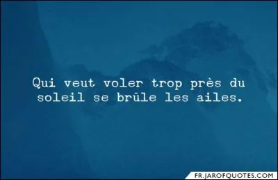 Que voulez-vous que je vous dise de plus ?